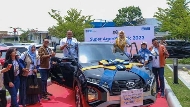 BRI Berikan Apresiasi Mobil untuk Super AgenBRILink