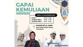 Hadiri Gapai Kemuliaan Roadshow di Masjid Al-Amin Purwakarta Hari Ini