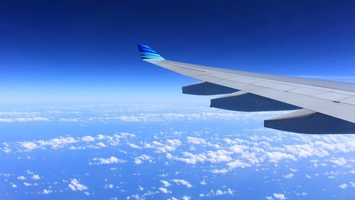 Ilustrasi sayap pesawat terbang / Foto: Pexels.com/Pixabay