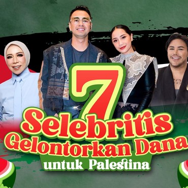 Infografis: 7 Selebritis Gelontorkan Dana untuk Palestina