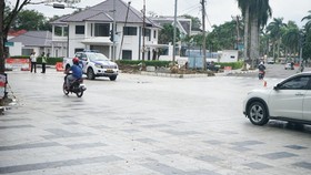 Jalan di Medan Licin Penyebab Motor Selip Diakui Bukan Pakai Keramik