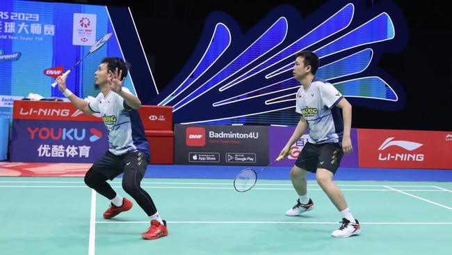 Ganda Putra Indonesia Ahsan/Hendra Bersiap Hadapi Laga Final Australia Open 2024