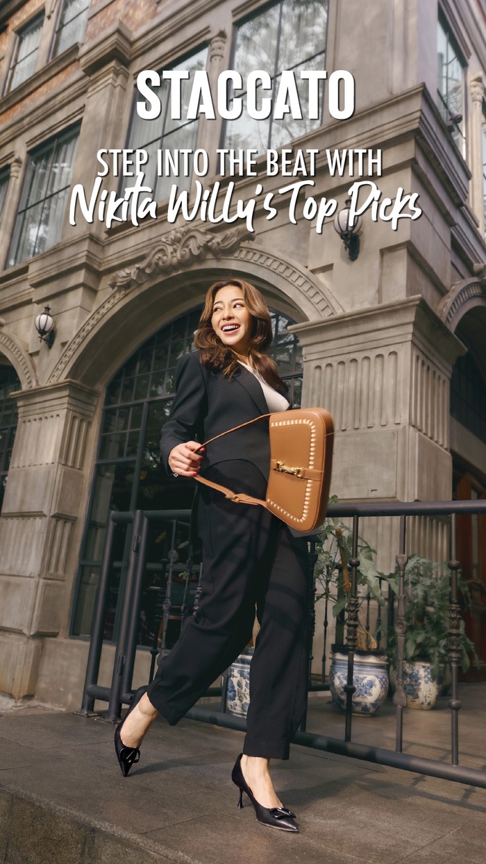 Nikita Willy STACCATO Nikita Willy Tampil Ekstra Elegan sebagai Muse Baru STACCATO