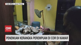 VIDEO: Penemuan Kerangka Perempuan di Cor di Lantai Kamar