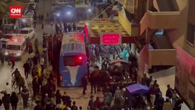 VIDEO: Pasien RS Indonesia Gaza Dievakuasi ke RS Al Nasser