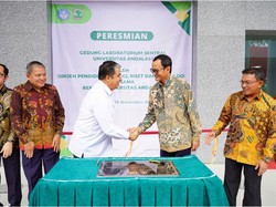 Unand Resmikan Laboratorium Sentral Senilai Rp 209 Miliar