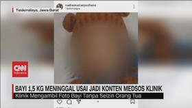VIDEO: Bayi 1,5 KG Meninggal Usai Jadi Konten Medsos Klinik