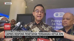 VIDEO: Capres Respons Penetapan Tersangka Ketua KPK
