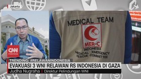 VIDEO: Evakuasi 3 WNI Relawan RS Indonesia di Gaza