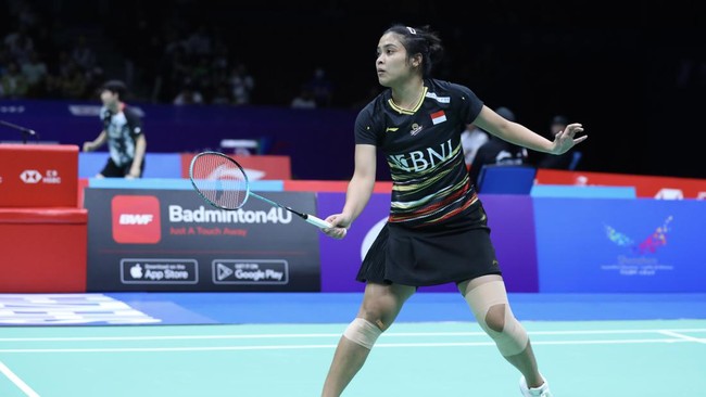 Sebanyak enam wakil Indonesia berhak tampil di BWF World Tour Finals 2023 di China, Rabu (29/11).