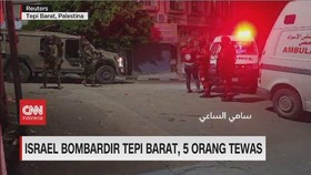 VIDEO: Israel Bombardir Tepi Barat, 5 Orang Tewas