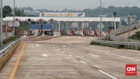 GT Limo Ditutup Jelang Jokowi Resmikan Tol Pamulang-Cinere-Raya Bogor