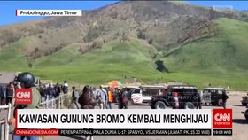 VIDEO: Kawasan Gunung Bromo Kembali Menghijau