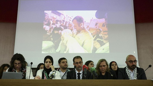 FOTO: Paus Fransiskus Temui Warga Palestina, Ucap Kata-kata Genosida