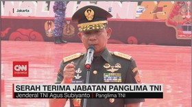 VIDEO: Serah Terima Jabatan Panglima TNI