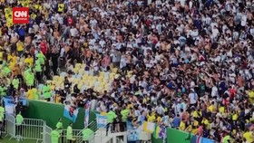 VIDEO: Scaloni Dan Diniz Tanggapi Bentrokan Fans Di Stadion Maracana