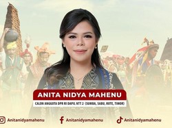 Caleg DPR Gerindra Anita Nidya Mahenu Usung Satu Hati untuk NTT