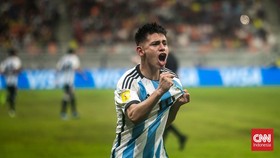 Hasil Piala Dunia U-17: Argentina ke Semifinal Usai Hajar Brasil 3-0