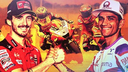 Bagnaia vs Martin di MotoGP Valencia