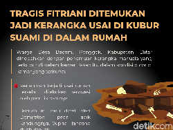 Infografis: Tragis Fitriani Ditemukan Jadi Kerangka Usai Dibunuh-Dikubur Suami