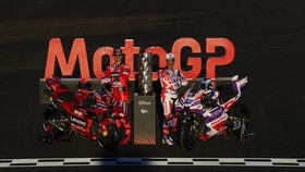 FOTO: Sebelum Pertempuran Bagnaia vs Martin di MotoGP Valencia