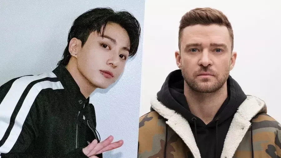 Jungkook BTS dan Justin Timberlake Jungkook BTS dan Justin Timberlake