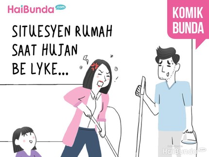 Situesyen Rumah Saat Hujan Be Lyke...