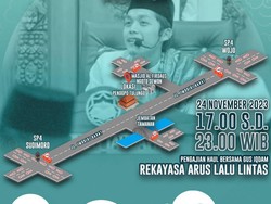 Info Dab! Ada Pengalihan Lalin Jalan Imogiri Barat Bantul Sore-Malam Ini