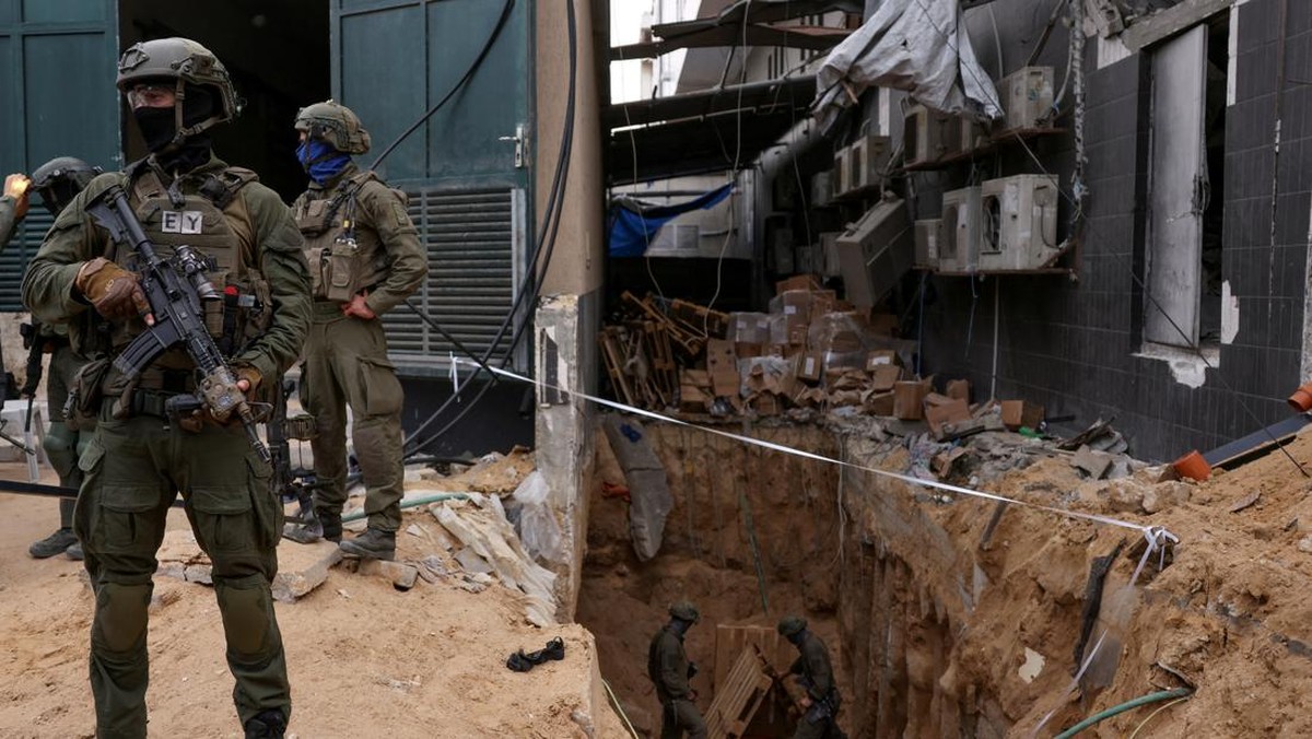 FOTO: Penampakan Terowongan RS Al Shifa Gaza Buatan Israel