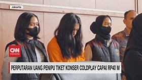 VIDEO: Perputaran Uang Penipu Tiket Konser Coldplay Capai Rp40 M