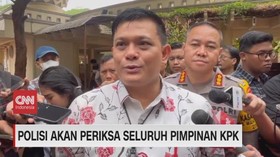 VIDEO: Polisi Akan Periksa Seluruh Pimpinan KPK