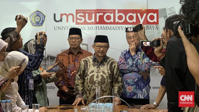 Petinggi Muhammadiyah Abdul Mu'ti menegaskan pihaknya tidak dalam posisi mendukung alias menolak pembentukan Pansus Haji 2024 lantaran itu kewenangan DPR.