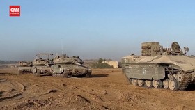 VIDEO: Gencatan Senjata Empat Hari, Tank Israel Tinggalkan Gaza