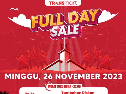 Transmart Full Day Sale Datang Lagi Bun, Diskon Ayam Broiler hingga Anggur Muscat