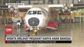 VIDEO: Wisata Melihat Pesawat Karya Anak Bangsa