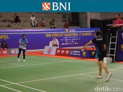Sengit, Sarah Kalahkan Zahra di Semifinal BNI Sirnas Palembang