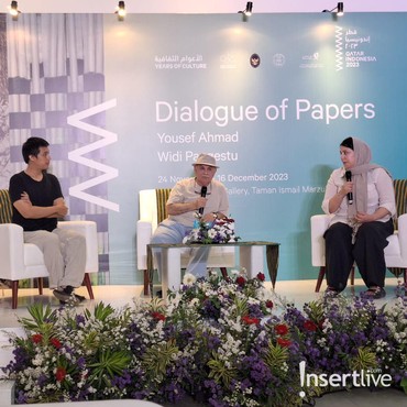 Kolaborasi 2 Seniman di Year of Culture Qatar-Indonesia 2023