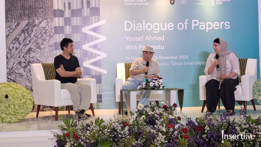Kolaborasi 2 Seniman di Year of Culture Qatar-Indonesia 2023