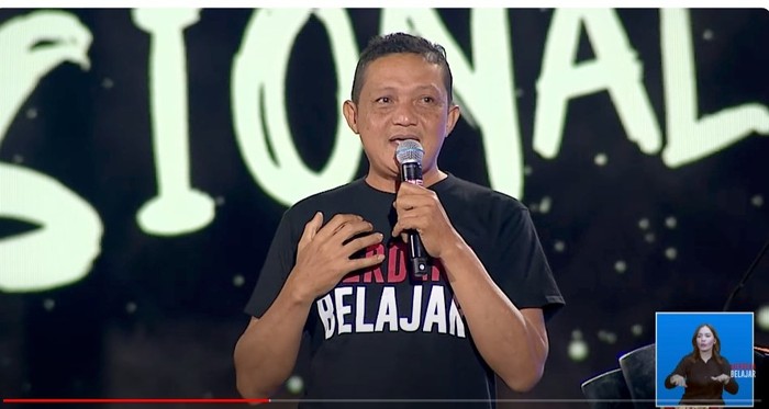 Kuswanto, seorang guru asal Sigi, Sulawesi Tengah