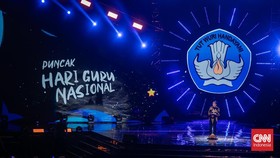 FOTO: Nadiem Gelar Puncak Perayaan Hari Guru Nasional 2023