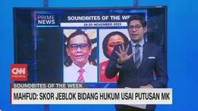 VIDEO: Mahfud MD Sebut Nilai Jeblok Penegakan Hukum Usai Putusan MK