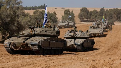 Tak cukup dengan memveto resolusi gencatan senjata kemanusiaan di DK PBB, AS juga bakal memasok amunisi buat tank-tank Israel.