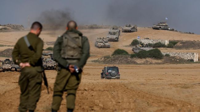 Tinggalkan Gaza: Pasukan Tank Israel Mulai Mundur setelah Gencatan Senjata