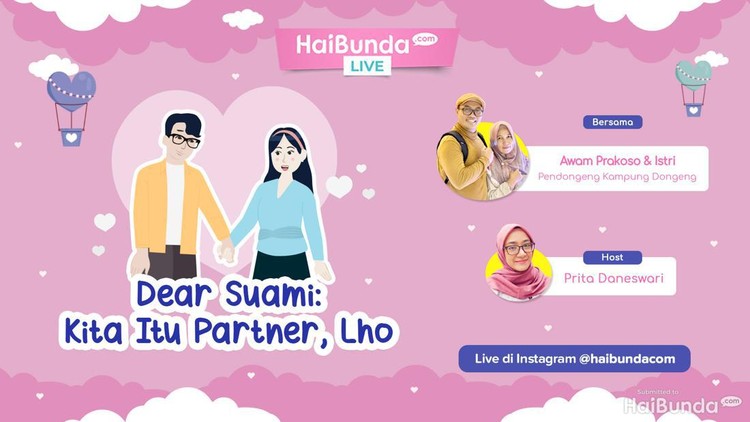 HaiBunda Live: Dear Suami, Kita Itu Partner Lho