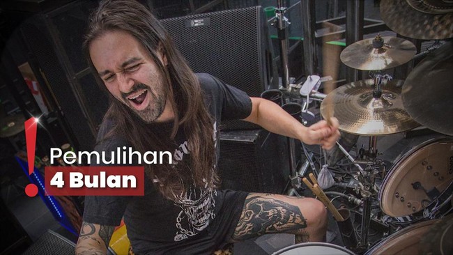 Jay Weinberg Eks Drummer Slipknot Ungkap Kondisi usai Operasi Pinggul