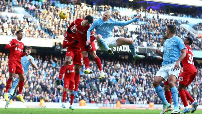 Prediksi Liverpool vs Manchester City di Liga Inggris Malam Ini