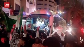 VIDEO: Momen Haru Warga Palestina Sambut 33 Anak Tahanan Israel