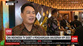 VIDEO: CNN Indonesia TV Sabet 4 Penghargaan Anugerah KPI 2023