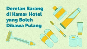 INFOGRAFIS: Deretan Barang di Kamar Hotel yang Boleh Dibawa Pulang
