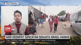 VIDEO: Hari Keempat Gencatan Senjata Israel-Hamas
